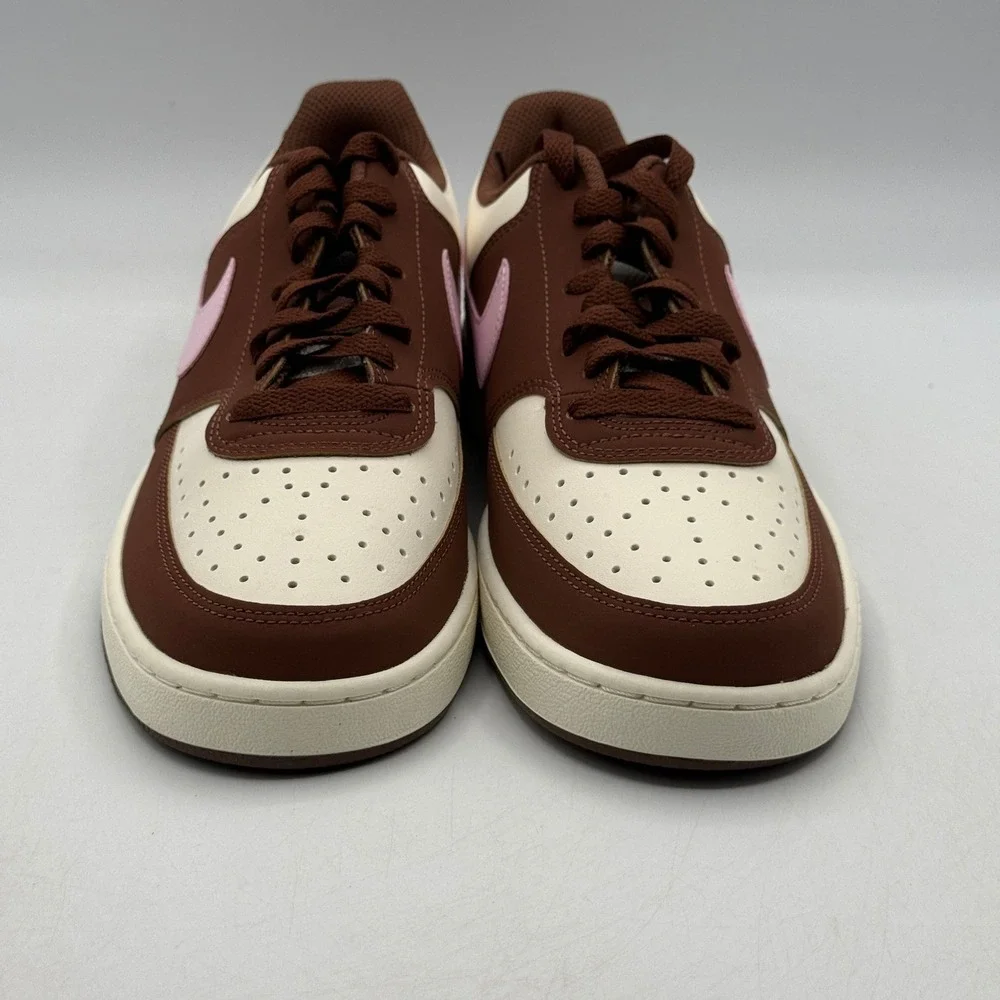Nike Court Vision Lo P NBK Shoes Womens Size 9 Soft Pearl Pink Foam IM1652 004